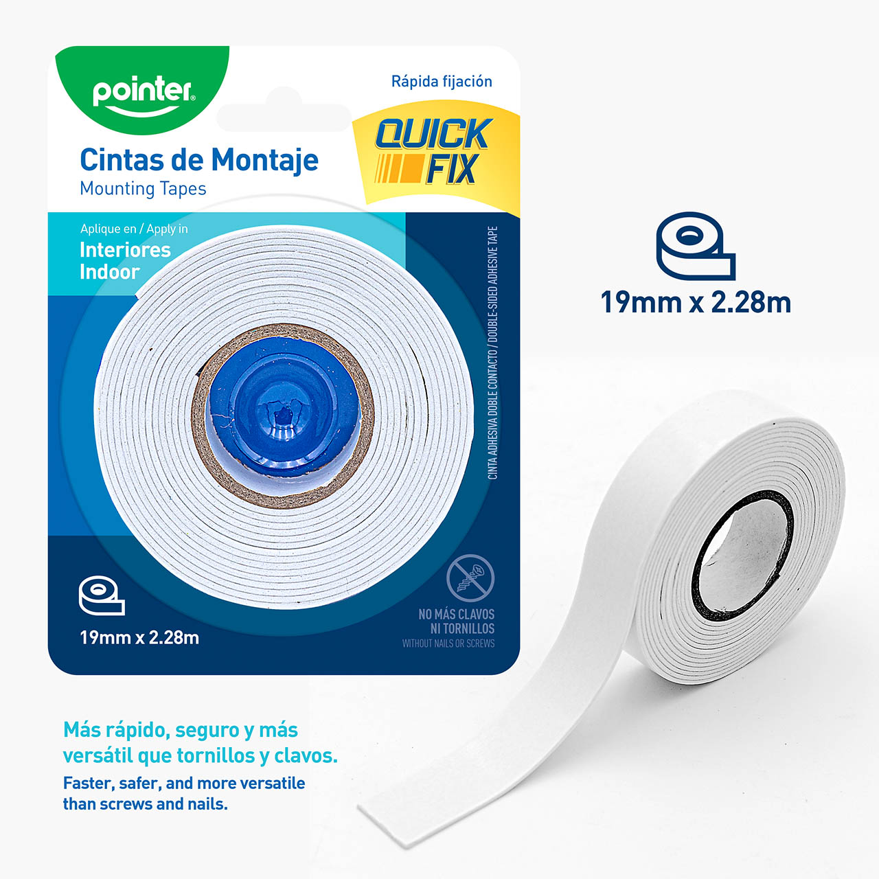 CINTA DOBLE CARA POINTER MT-2019